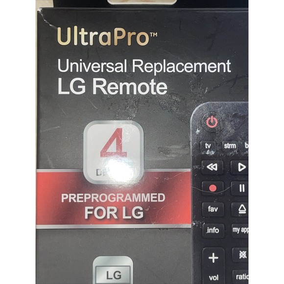 Ultra Pro Universal Replacement LG Remote 57818 - Picture 4 of 11